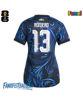 Argentina Cristian Romero #13 Echipament de Fotbal Replică Mondial 2026 Femei Deplasare